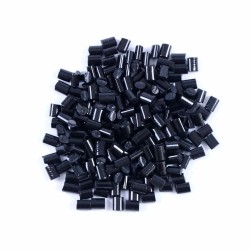 Cheratina pentru extensii de par  Negru (Brunet)  100 - Granule CG002CC
